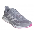 adidas Running Shoes Supernova (Cushioning) Light Grey/Pink Women